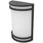 Sunlite LED Half Cylinder Wall Sconce Outdoor Fixture, Oil Rubbed Bronze, 15W, Selectable CCT 3000K|...