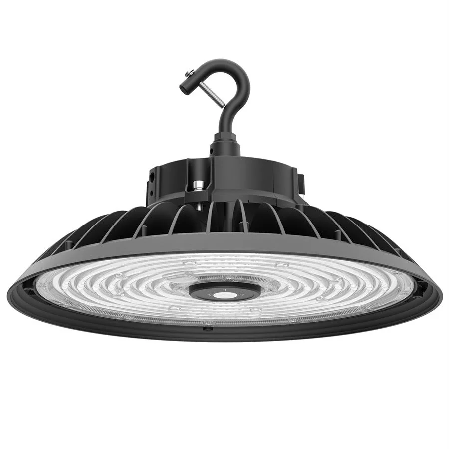 Sunlite LFX High Bay, Hook Mount, 100W/150W/200W, 15000/22500/30000 lumens, 3500K/4000K/5000K, 120-277V, Brushed Nickel