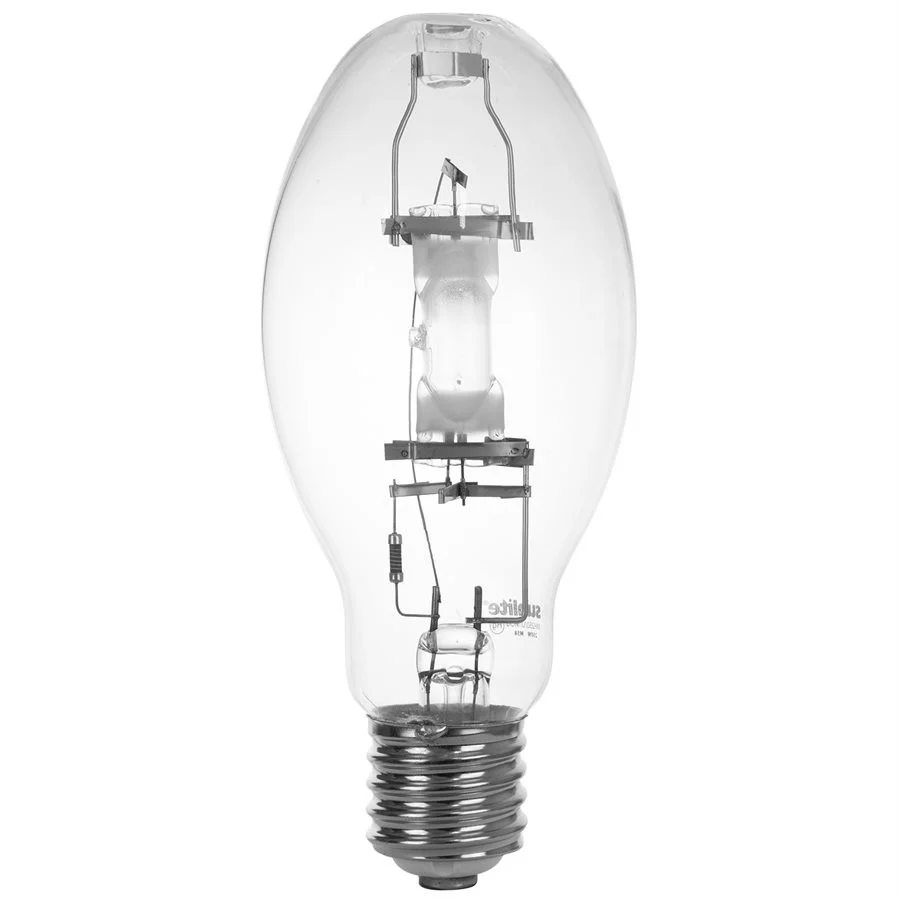Sunlite MH250/U/MOG M58 Metal Halide Lamp, 250W, E39 Mogul Base, ED28, 4000K, Clear Finish, 21000 Lumens, 120V