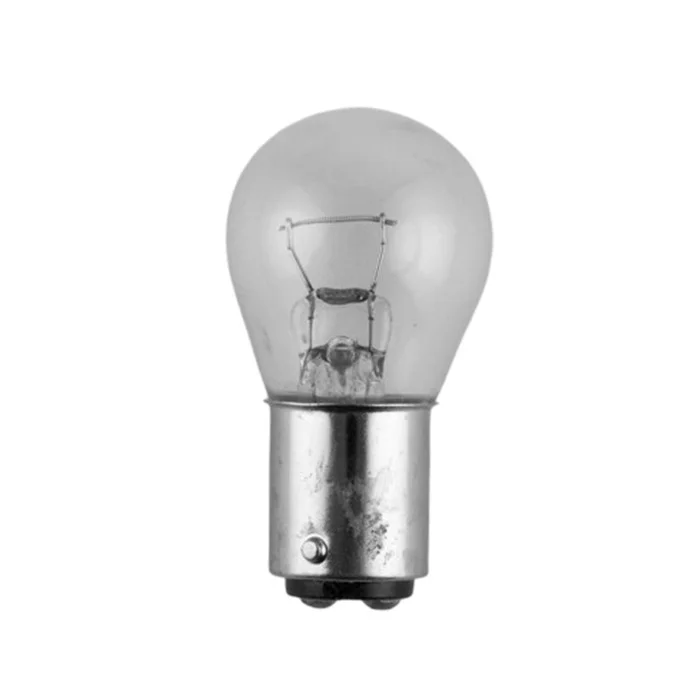 Sunlite Mini Incandescent Lamp, 6.4V, 3A, S-8, DC Bayonet BA15d Base, ANSI 6, Non-Dimming, 10-Pack