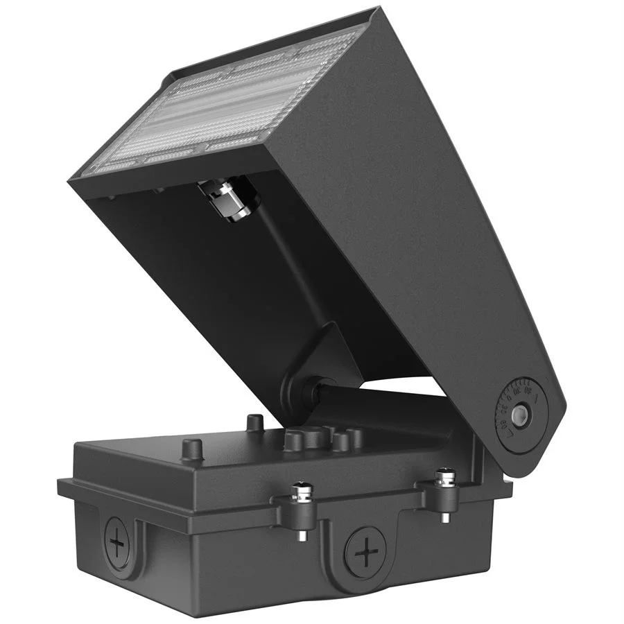 Sunlite Slim Adjustable Wall Pack, 20W/40W/60W, 2600/5200/7800 lumens, 3000K/4000K/5000K, 120-347V, ...