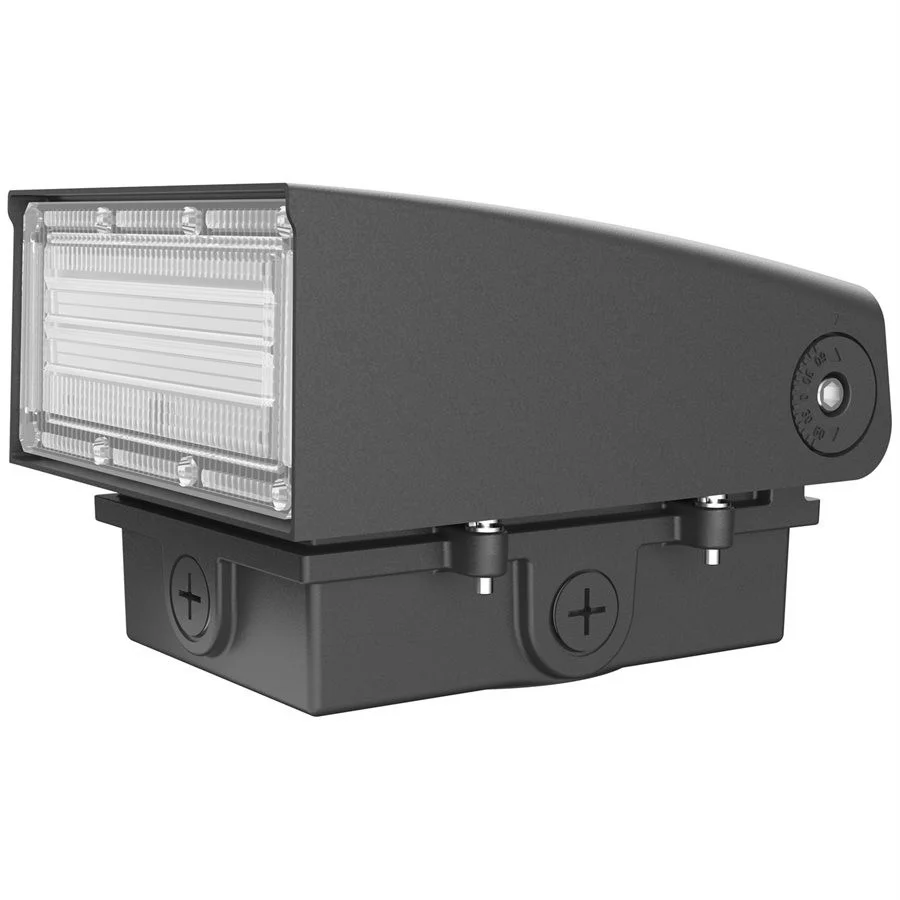 Sunlite Slim Adjustable Wall Pack, 20W/40W/60W, 2600/5200/7800 lumens, 3000K/4000K/5000K, 120-347V, ...