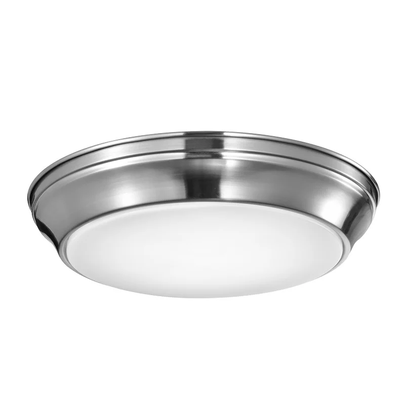 Sunpark 1028D1 LED Ceiling Fixture, 17W, 120-277V, 3000K|3500K|4000K|5000K, CRI>80, Satin Nickel
