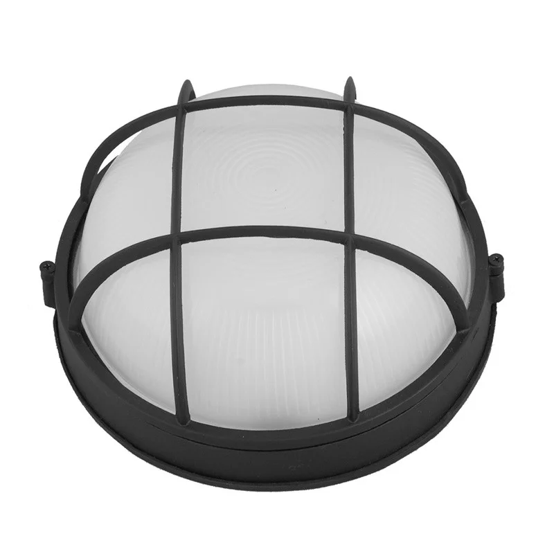 Sunpark 3-4161D Outdoor Wall Mount, 120V, 15W, 3000K/4000K/5000K, CRI 80, 950 Lumens, Glass Shade, Black Finish