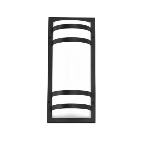Sunpark 3-4318D-A Outdoor LED Wall Light, 26W, 120-277V, 2350lm, 3000K|3500K|4000K, Black Finish, 18"x8"x4"