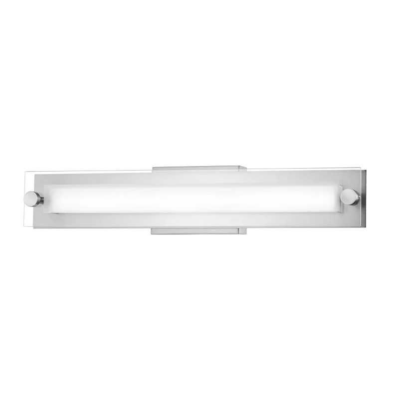Sunpark Electronics FL5324D LED Vanity Light, 19W, MCT (3000K/3500K/4000K), 120V, Satin Nickel