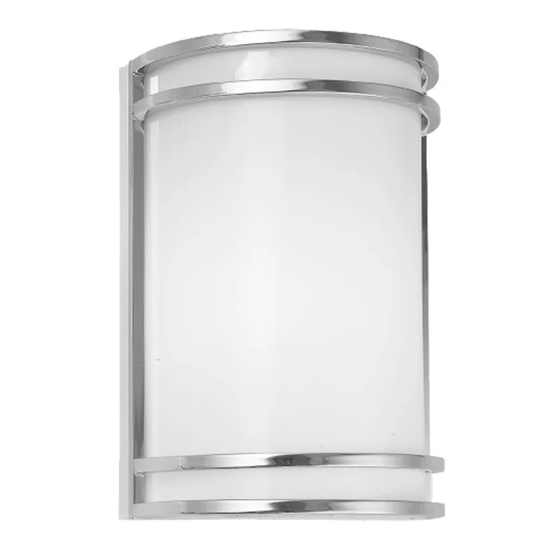 Sunpark Electronics MDF032D-62 Wall Sconce, Integrated LED, 15W, 3000K, 120-277V, Satin Nickel, Frosted Glass - view 2