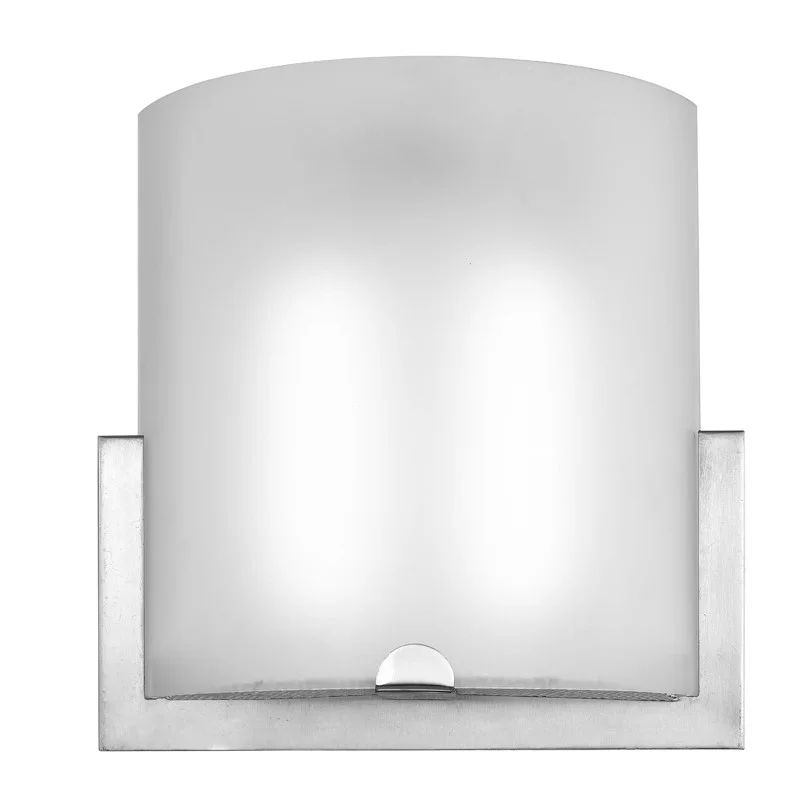 Sunpark Electronics MDF036D Wall Sconce, 22W, 120V-277V, 3000K, Satin Nickel, Frosted Glass - view 2