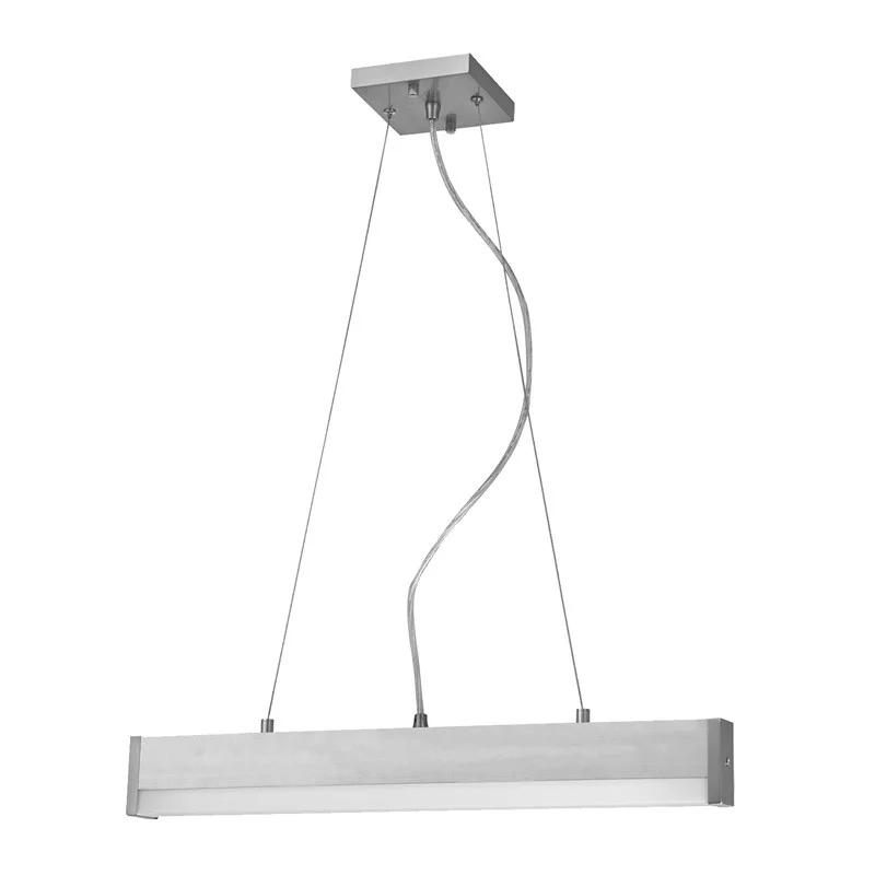 Sunpark Electronics FL0339D-PD Linear Pendant, 18W, 120-277V, CCT Selectable, Satin Nickel