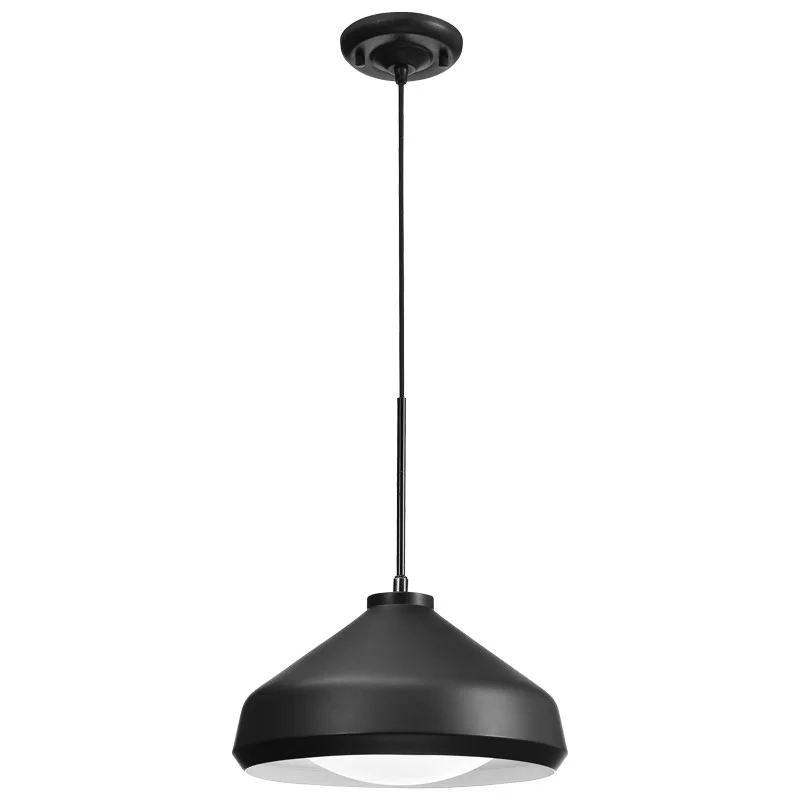 Sunpark P269D LED Mini Pendant, 18W, 120V-277V, 3000K/4000K/5000K, Black Finish