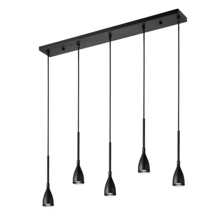 Sunpark P495D-S LED Pendant 40W 3000K Black Metal Shade