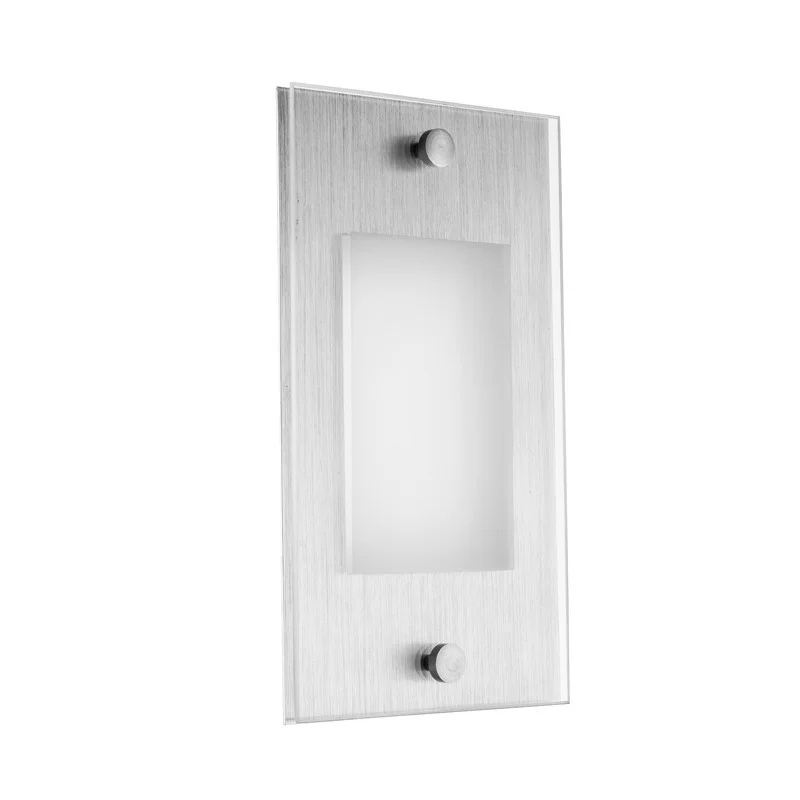 Sunpark W160D Wall Sconce, 120V, 15W, 3000K|3500K|4000K|5000K, Satin Nickel