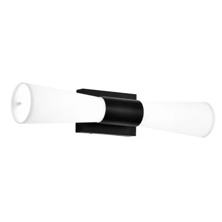 Sunpark W274D Vanity Light, 24in, 18W, 1550lm, 120-277V, Selectable 3000K|4000K, Black, Frosted Opal Glass