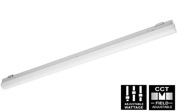 Super Slim LED Linear Strip, 2', Factory Set, 82+ CRI, Field Adjustable CCT