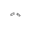 Recessed Mount Aluminum Profile, Silver Aluminum, White Diffuser, 4 ft - view 3