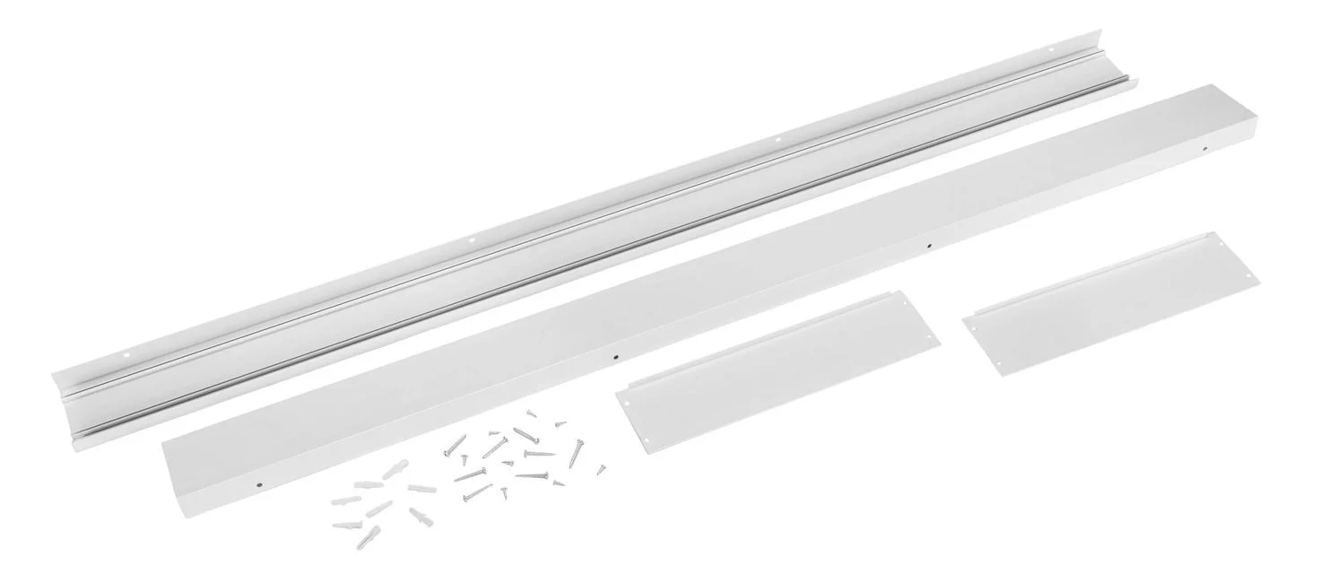 Surface Mount Kit for 1x4 LED Backlit Panels. Includes frame and mounting hardware. Generation 2