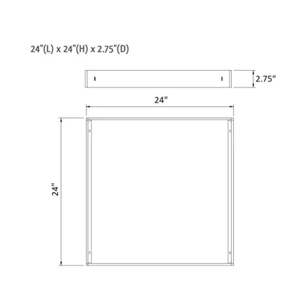Westgate Manufacturing Surface Mounting Kit for 2x2 Panel - view 2