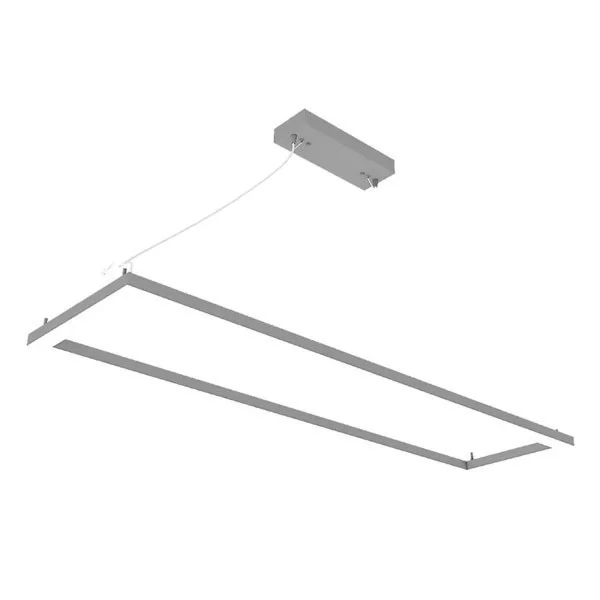 Suspended LED Frame Fixture, 40W-60W Power and CCT Adjustable - view 2