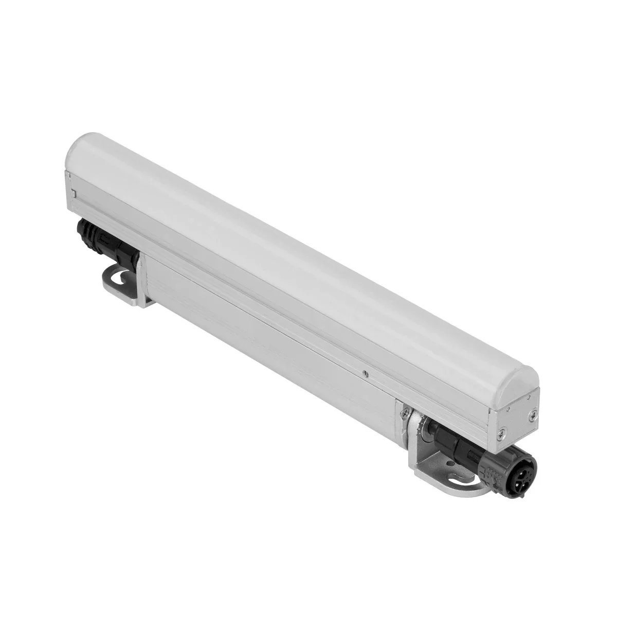 Sēnik Rio Rigid Media Bar, 1ft, RGB+3000K, 7W, 152Lm, Silver, DMX/RDM, IP66