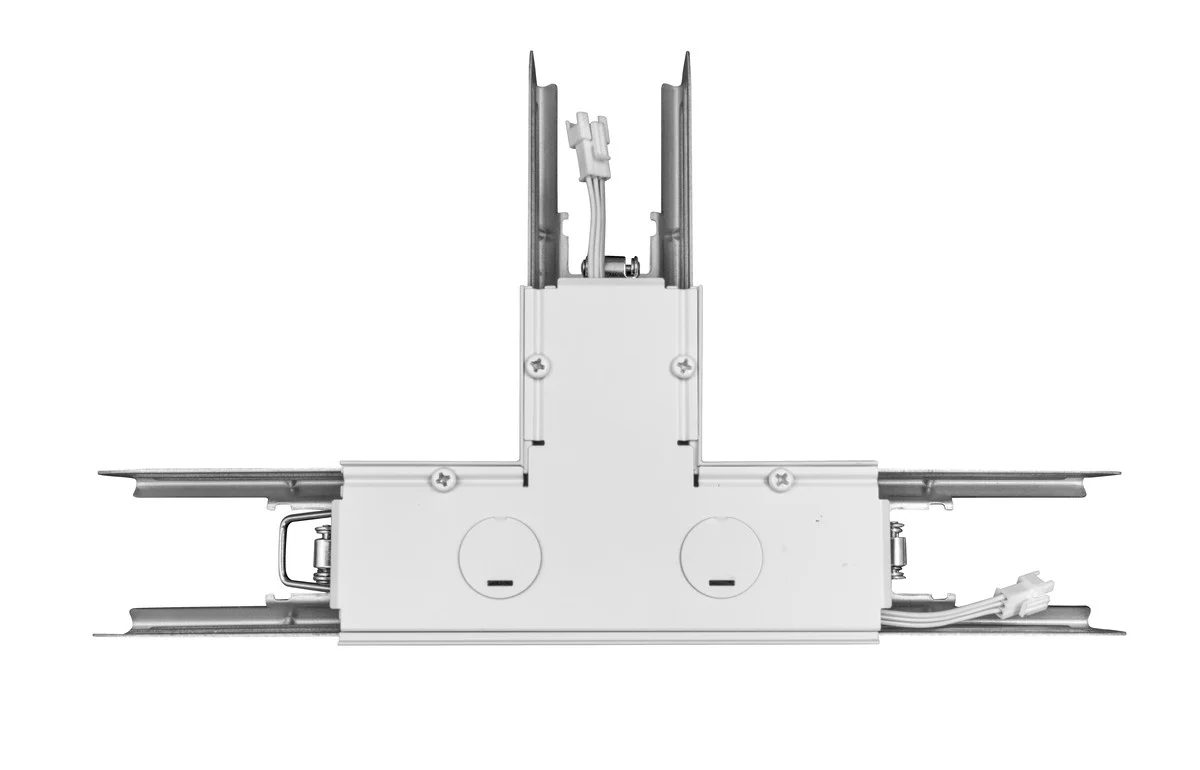 T Connector for LED Architectural Strip, White Finish - view 4