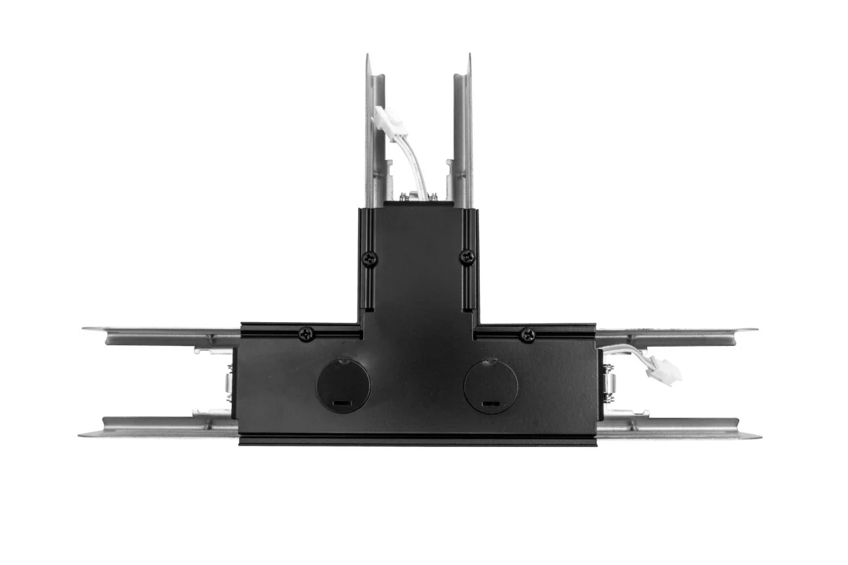 T Connector, LED Architectural Strip, Black Finish - view 2