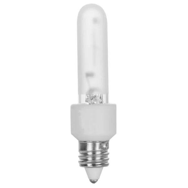 T3 Frost Bulb, Miniature Candelabra Screw Base, 20W, 120V