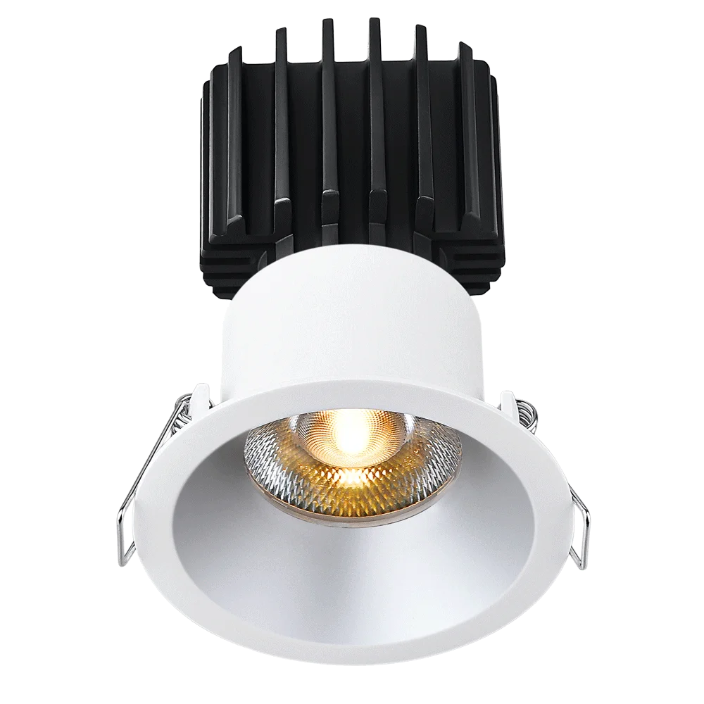 Tangra 3" Fixed Round Recessed Thin Trim, DTW 3000K-1800K, CRI95 - view 2
