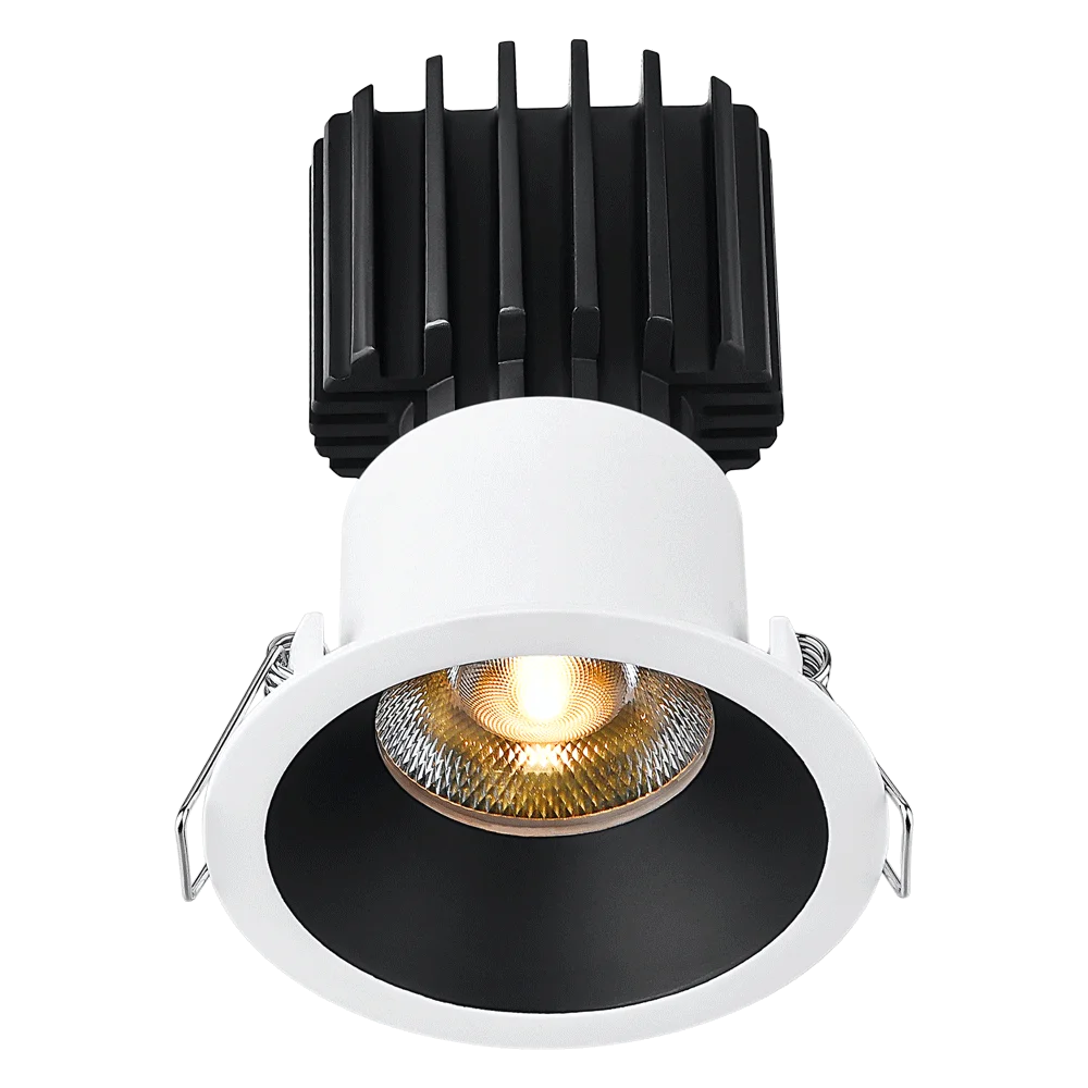 Tangra 3" Fixed Round Recessed Thin Trim, DTW 3000K-1800K, CRI95 - view 3