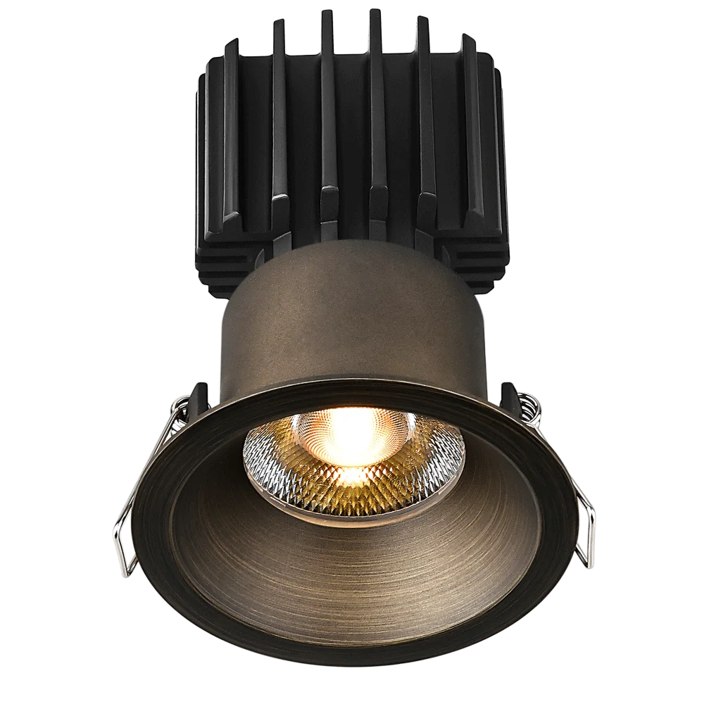 Tangra 3" Fixed Round Recessed Thin Trim, DTW 3000K-1800K, CRI95 - view 5