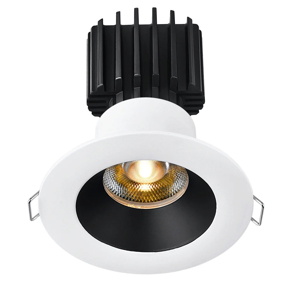 Lotus Tangra 3" Fixed Round Recessed Wide Trim, Dim to Warm 3000K-1800K, CRI95 - view 3