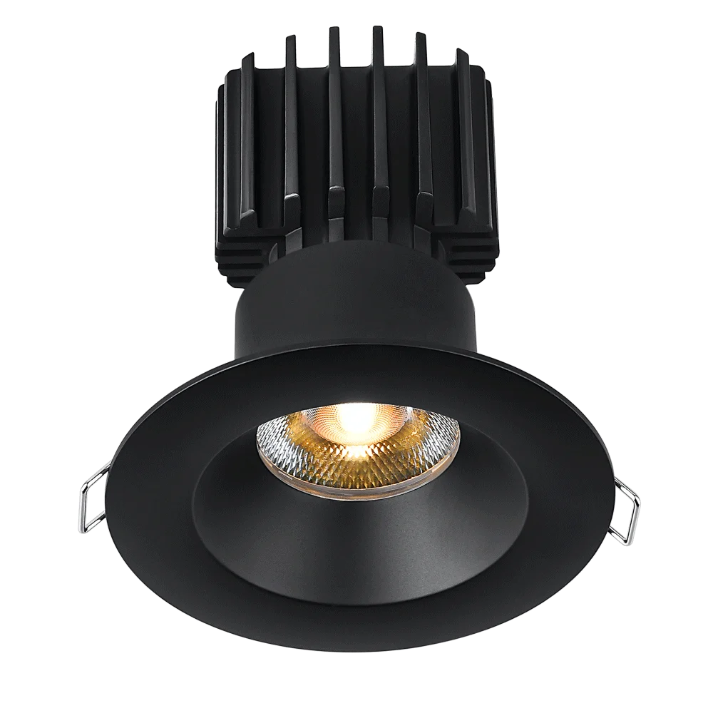 Lotus Tangra 3" Fixed Round Recessed Wide Trim, Dim to Warm 3000K-1800K, CRI95 - view 4
