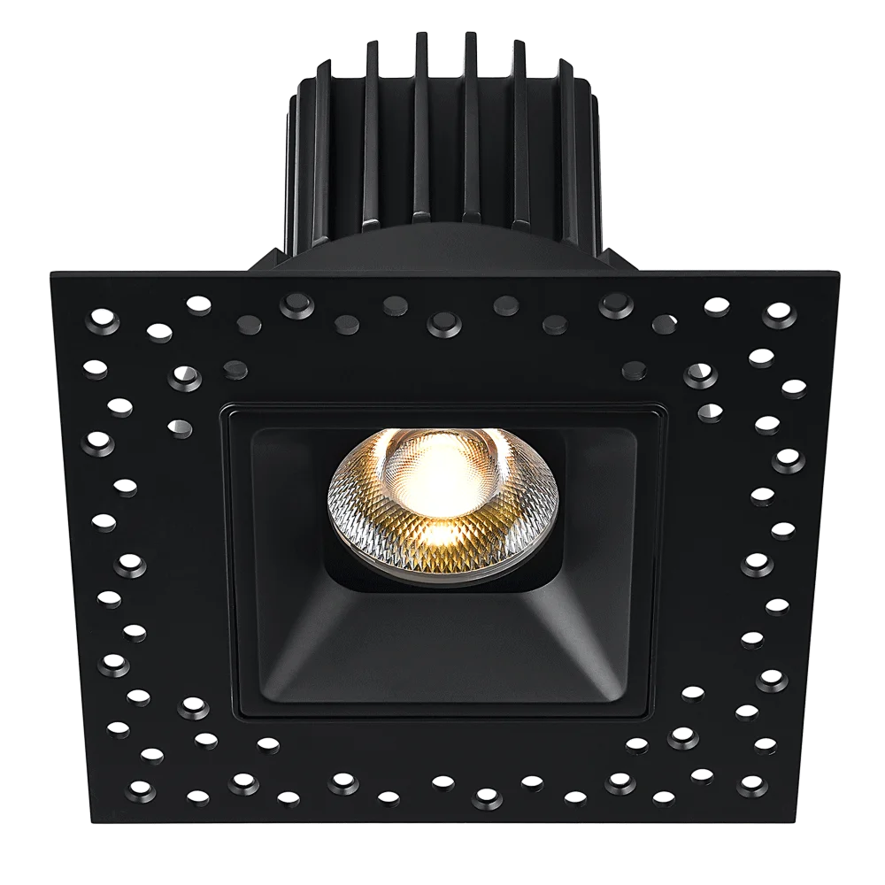 Tangra 3" Fixed Square Recessed Invisible Trim, 3000K, CRI95 - view 2