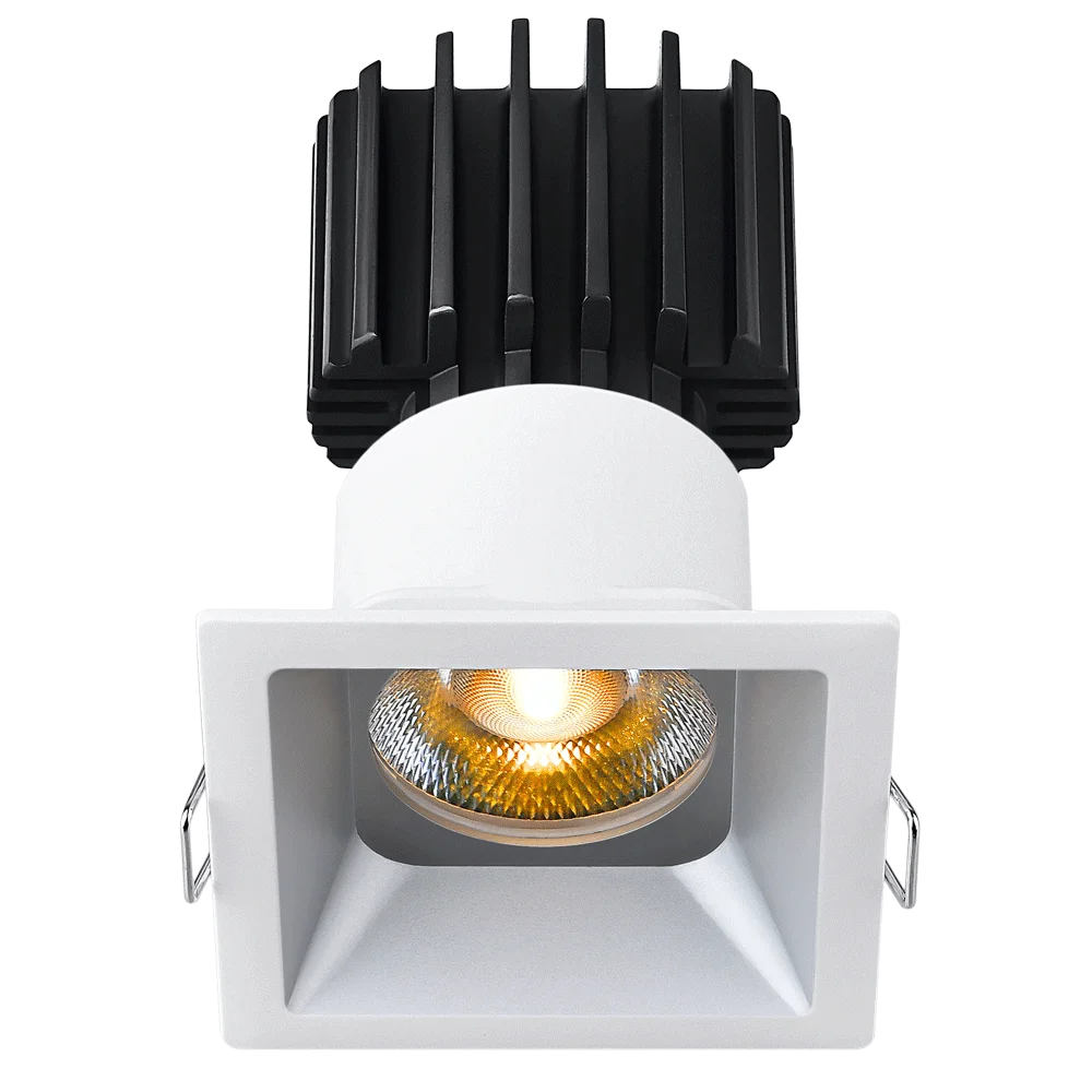 Lotus Tangra 3" Fixed Square Recessed Thin Trim, 3000K, CRI98 - view 2