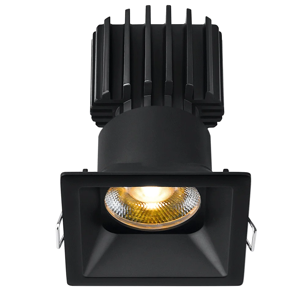 Lotus Tangra 3" Fixed Square Recessed Thin Trim, 3000K, CRI98 - view 4