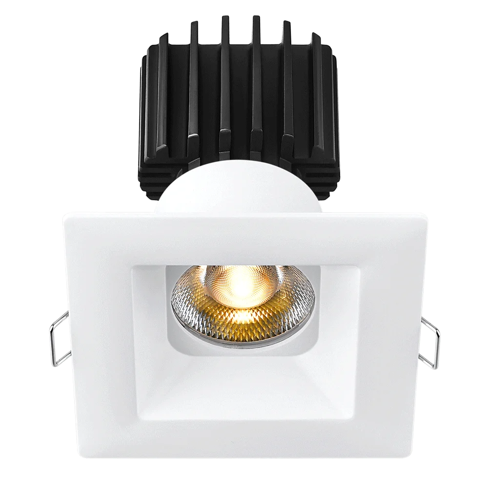 Tangra 3" Fixed Square Recessed Wide Trim, 3000K, CRI95