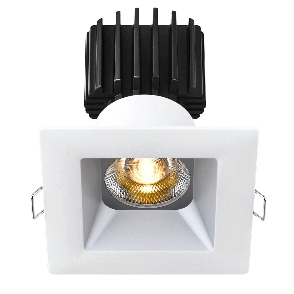 Tangra 3" Fixed Square Recessed Wide Trim, 3000K, CRI95 - view 2