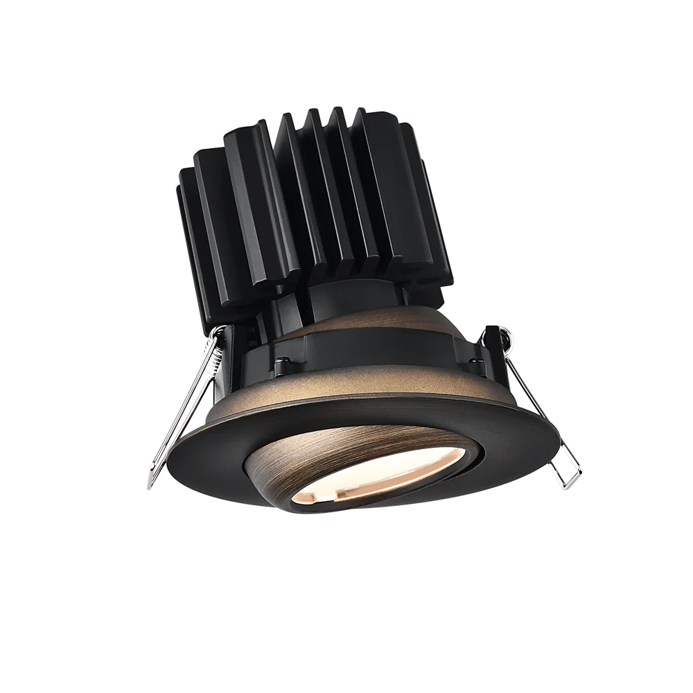 Lotus Tangra L3G-RFW, 3" Gimbal Round Flat Wide Trim, 3000K, CRI98 - view 3