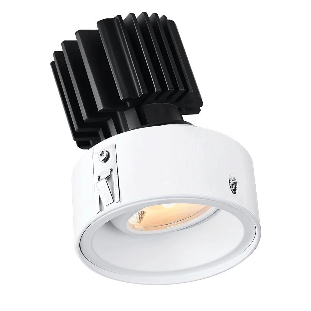 Lotus Tangra 3" Gimbal Round Invisible Flangeless, Dim to Warm 3000K-1800K, CRI95, 11W/15W Selectable