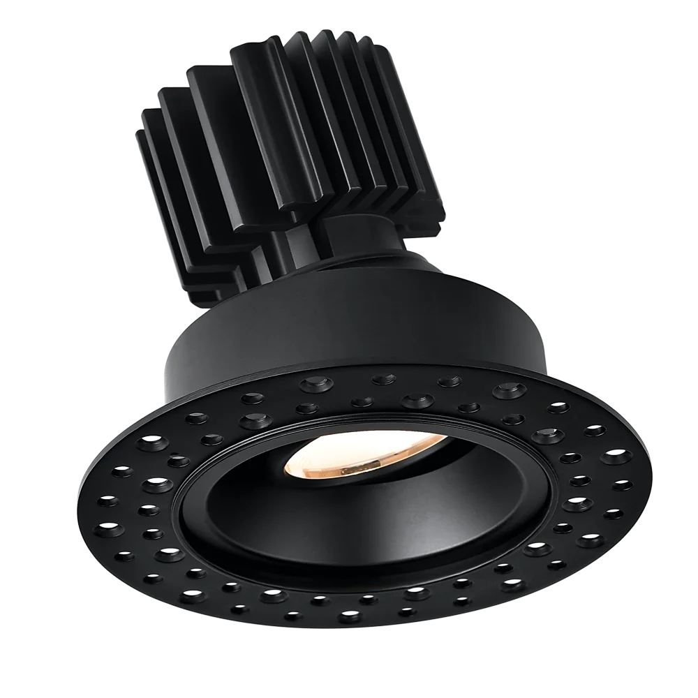 Lotus Tangra 3" Gimbal Round Invisible Trim, Dim to Warm 3000K-1800K, CRI95 - view 2
