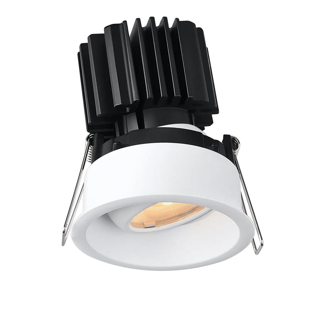 Tangra 3" Gimbal Round Recessed Thin Trim, 3000K, CRI95