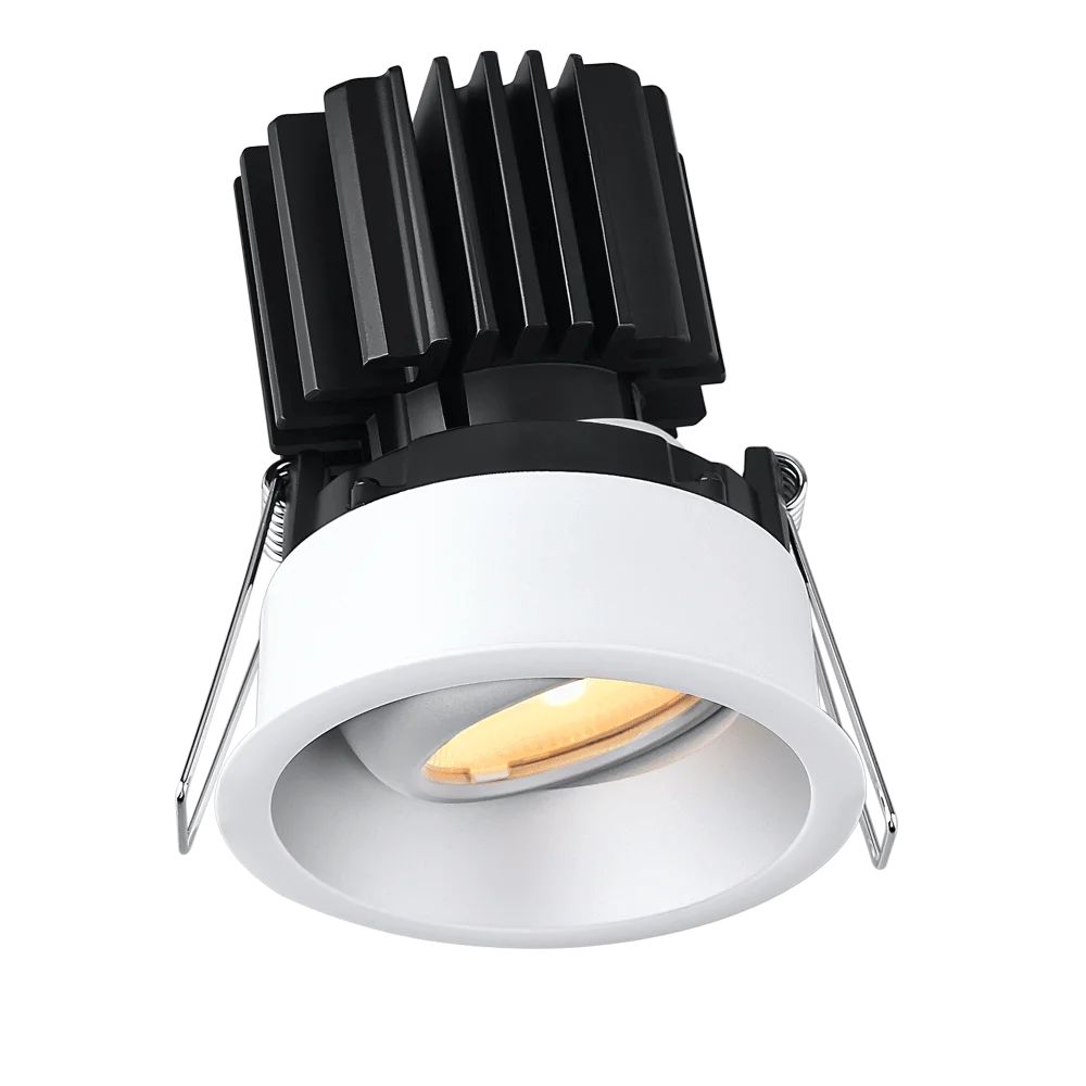 Tangra 3" Gimbal Round Recessed Thin Trim, 3000K, CRI95 - view 2