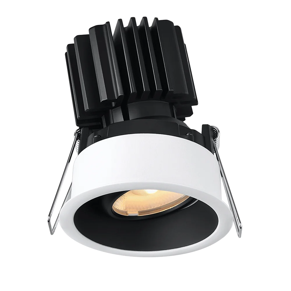 Tangra 3" Gimbal Round Recessed Thin Trim, 3000K, CRI95 - view 3
