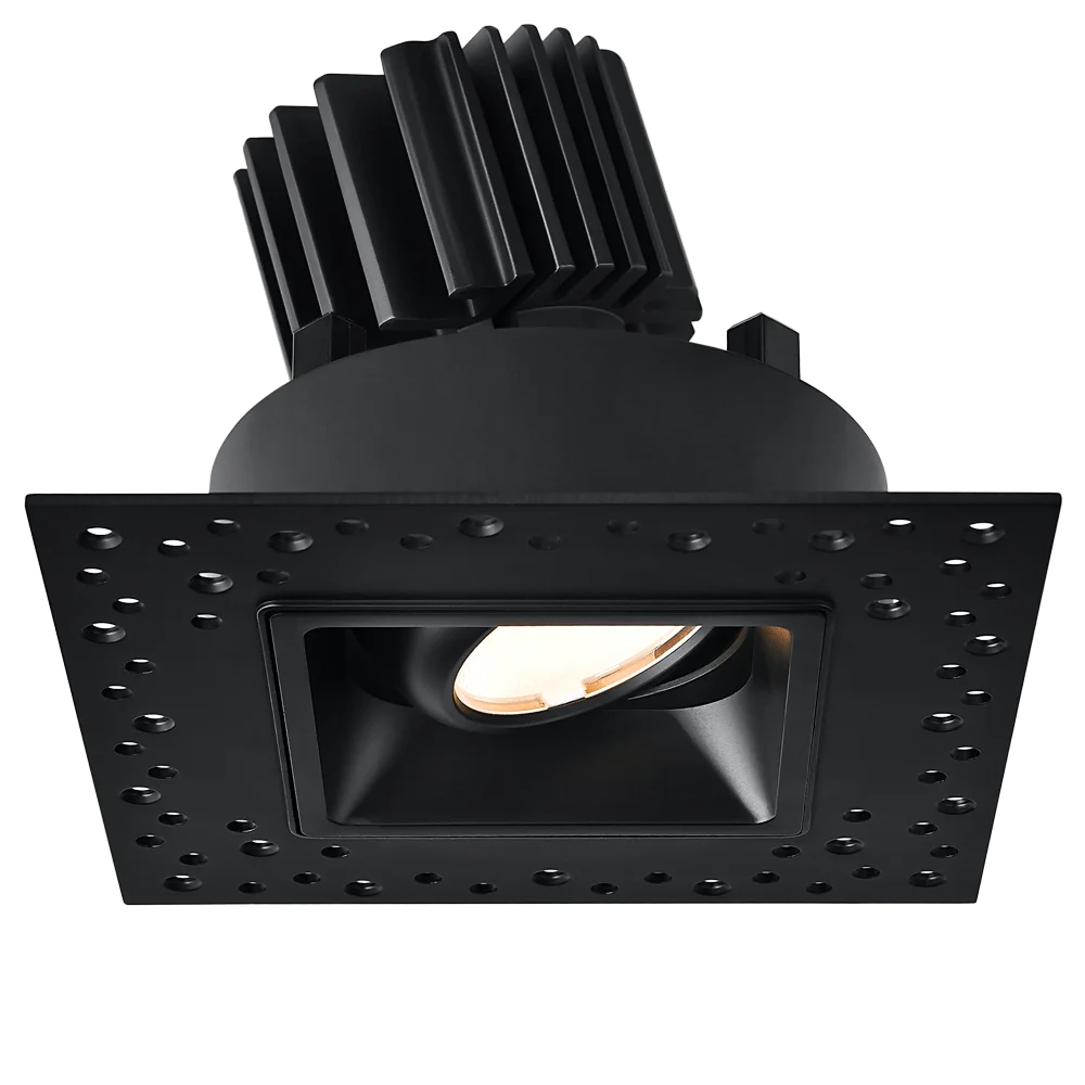Lotus Tangra 3" Gimbal Square Invisible Trim, 11W/15W, up to 1600lm, 20°/24°/36°/50°/60°, DTW 3000K-1800K CRI95 - view 2