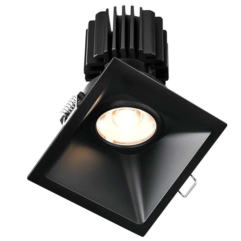 Tangra 4" Gimbal Square Sloped Thin Trim, 4CCT+DTW 3500K-2700K, CRI90 - view 2