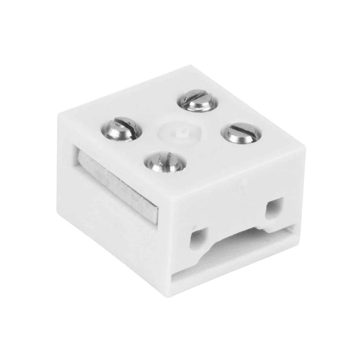 Tape Light Accessory, Trulink 4-in-1 Connector Block, Single Color, 2-Wire, 3-in-1