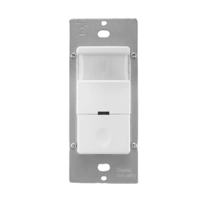 TEELIO AC 1 Button PIR Sensor Wall Switch, Bluetooth 5.0, 120-277V, White, IP20