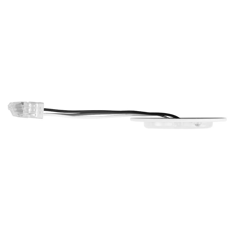 Temporary Disk Light, 4", Round, 90CRI, 5000K, White Trim, 120V, Non-Dimming, 96-Pack - view 3