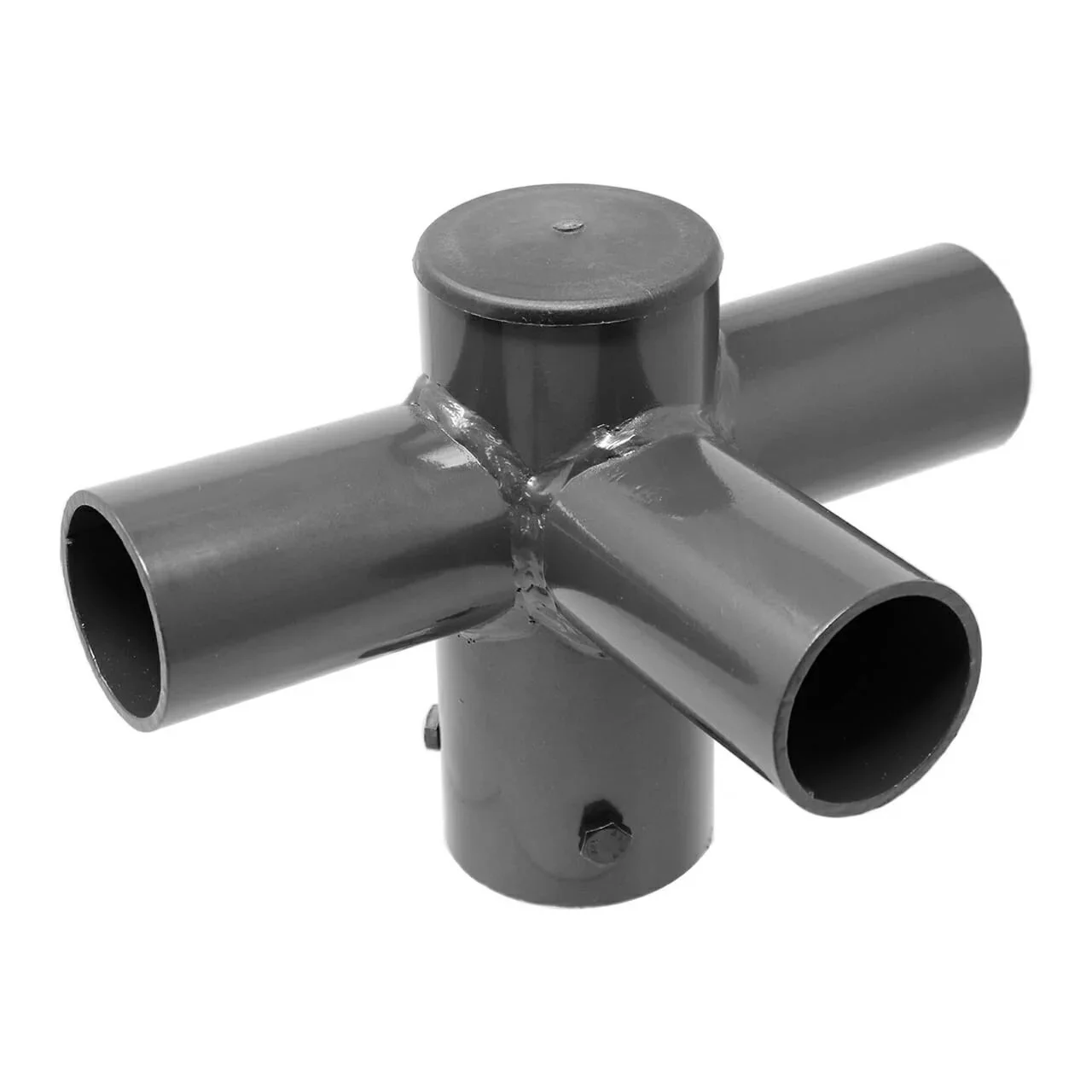 Tenon Adapter, 3 Horizontal 90 Degree Tenons, Steel, Black-Oxide Finish