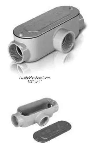 2-1/2 Inch Threaded Conduit Body, T Series - view 3