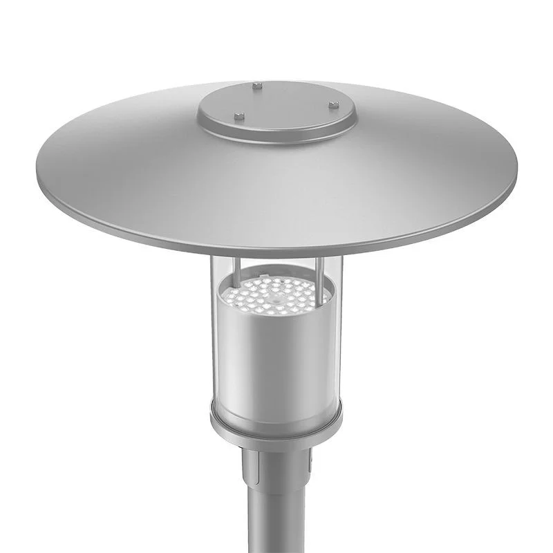 TOP-HAT Garden POST-TOP Selectable 12/20/30/40W 30/40/50K, 2-3/8 Poles, 85D Beam, Gy - view 3
